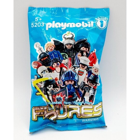 Playmobil Figures Series 1 Blue Mystery Pack 5203 - Picture 1 of 2